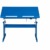 Inter Link – Höhenverstellbarer Schreibtisch – Kinderschreibtisch – Schülerschreibtisch – Neigungsverstellung – Buchhalterung – Massivholz farbig lackiert – Paco - 4