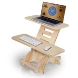 Stehschreibtisch Aufsatz | Stehpult Holz| Standing Desk | Ständer | Schreibtischaufsatz Holz | Stehpulte | Standsome Stehschreibtisch | Steh Schreibtisch | Made in EU - 1