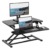 SANODESK Sitz Steh Schreibtisch Stehpult Höhenverstellbarer Schreibtisch 72 * 40cm Schreibtischaufsatz Doppelmonitor-Riser Computertisch - 1