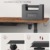 VASAGLE LSD172X01 Höhenverstellbarer Schreibtisch elektrisch, Holzspanplatte, Stahl, Oxford-Gewebe, Vintagebraun, 120 cm - 8