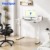 FLEXISPOT Elektrischer Höhenverstellbarer Schreibtisch 120 x 60 cm, Ergonomischer Tischplatte, Steh-Sitz Tisch Computertisch, einfache Montage, Adjustable Desk(weiß) - 2