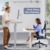 JUMMICO Höhenverstellbarer Schreibtisch 120x60 cm, Schreibtisch Höhenverstellbar Elektrisch Ergonomischer Steh-Sitz Tisch Computertisch Höhenverstellbar Stehschreibtisch Adjustable Desk(Weiß) - 2