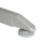 Seville Classics Airlift 137 cm pneumatisch höhenverstellbarer mobiler Steh-Sitz-Tisch (74,4 bis 110,4 cm H), weiß - 9